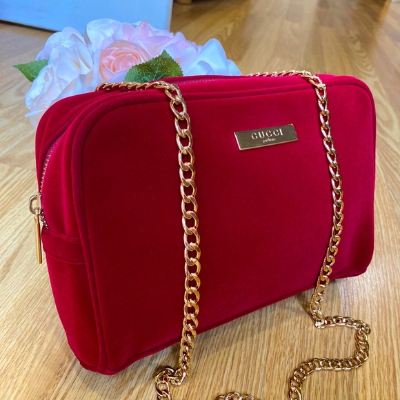 Gucci Handbags - 🐅VELVET GUCCI 🐅crossbody!